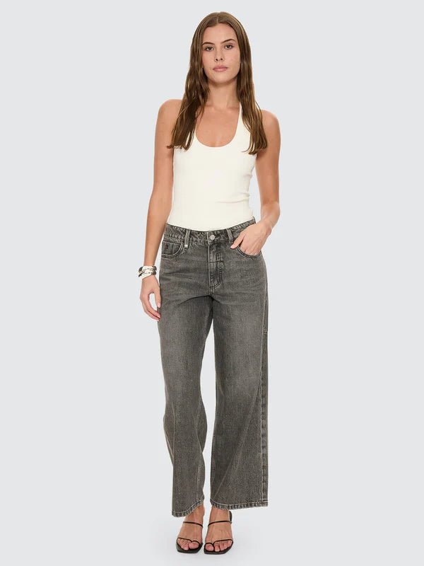 Billie Low Rise Baggy Jean - ThrillsWTDP-449GNH-Nighthawk Grey-10
