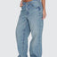 Billie Low Rise Baggy Jean - ThrillsWTDP-449DCB-Dirty Crinkle Blue-6