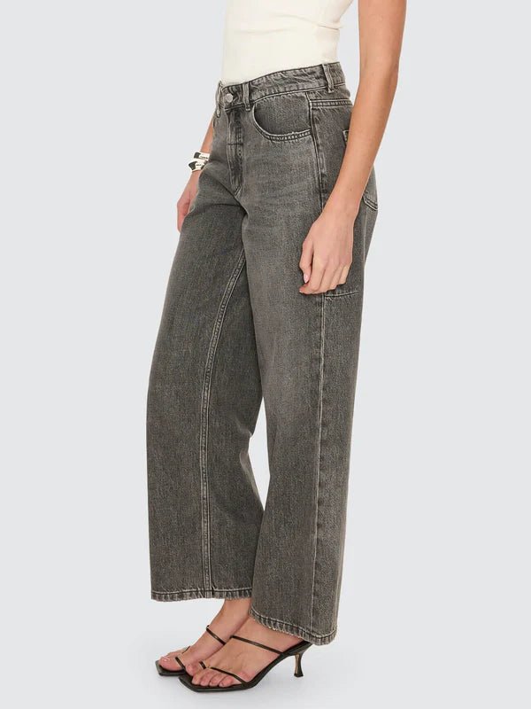 Billie Low Rise Baggy Jean - ThrillsWTDP-449GNH-Nighthawk Grey-10