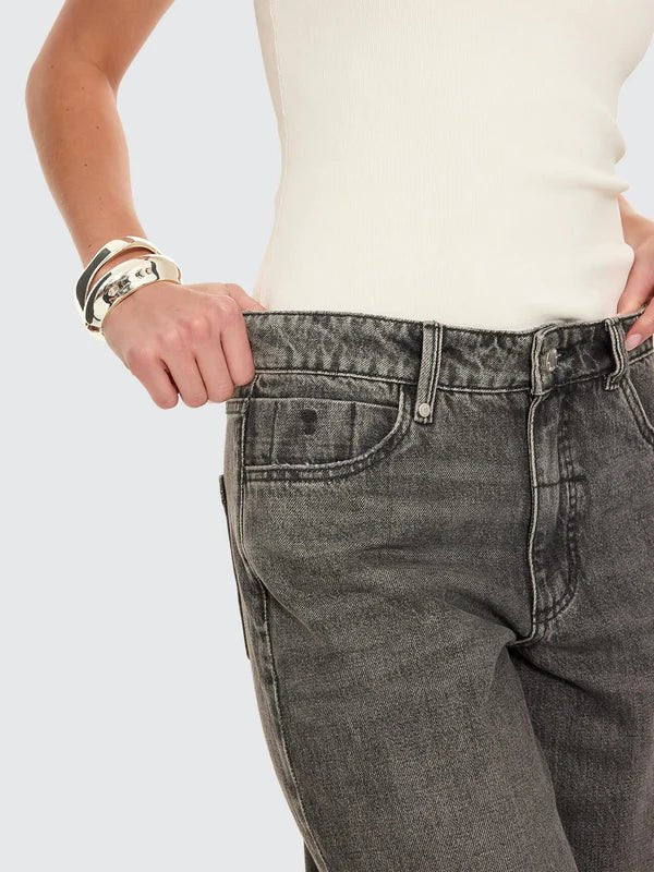 Billie Low Rise Baggy Jean - ThrillsWTDP-449GNH-Nighthawk Grey-10
