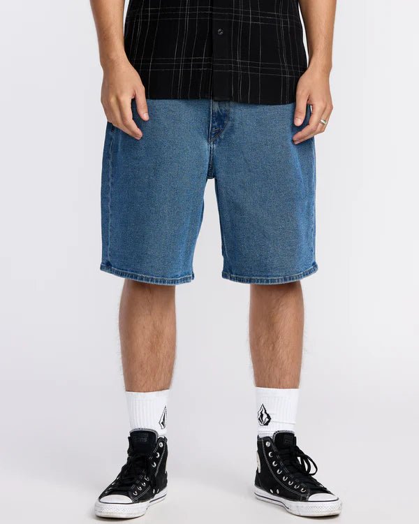 BILLOW DENIM SHORT - VolcomA2032500-DEEP RIVER BLUES-30