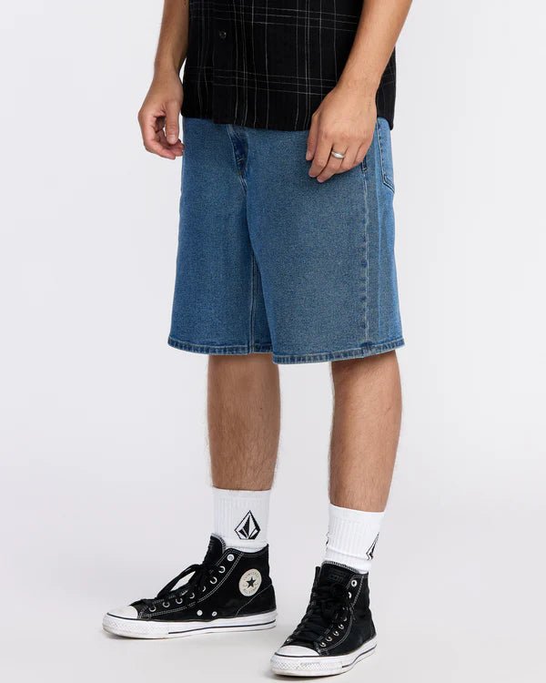 BILLOW DENIM SHORT - VolcomA2032500-DEEP RIVER BLUES-30
