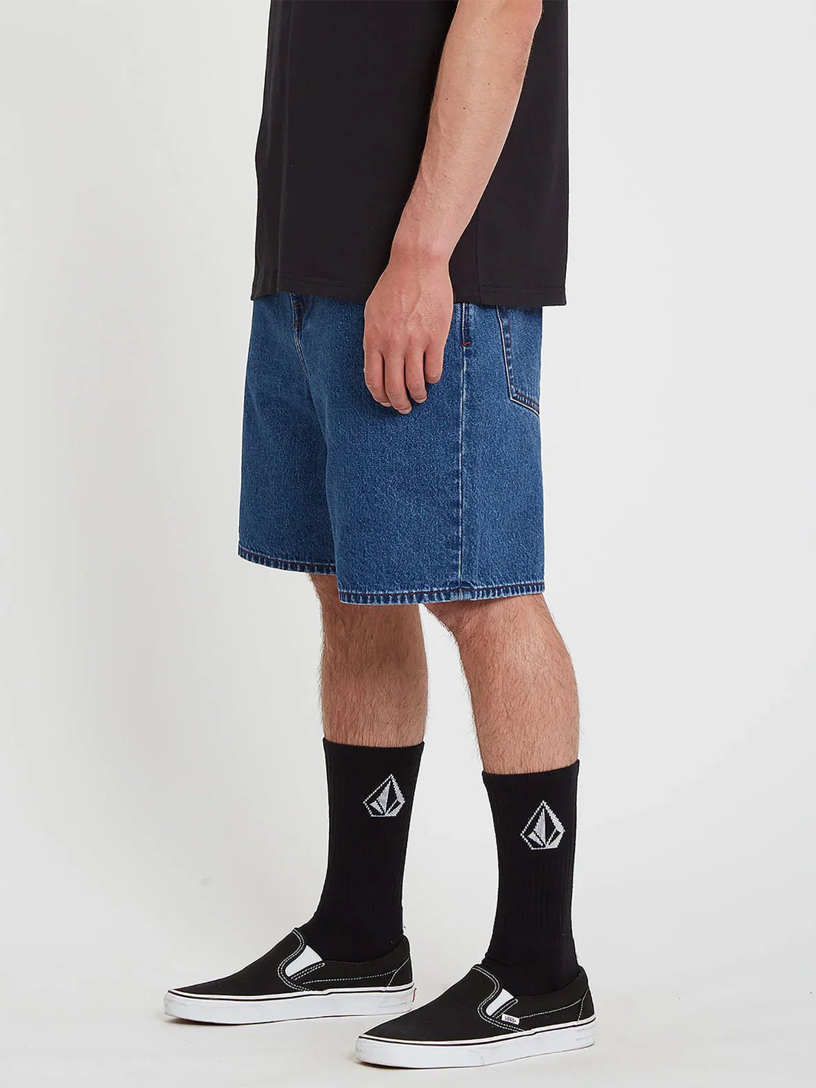Billow Denim Short - Volcoma2012200 - omb - Oliver Mid Blue - 28