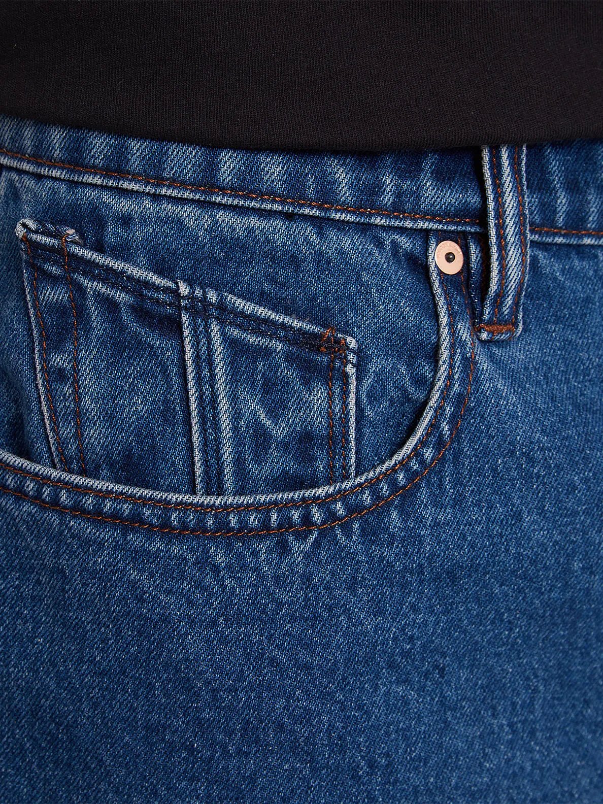 Billow Denim Short - Volcoma2012200 - omb - Oliver Mid Blue - 28
