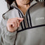 BIND ME UP CONTRAST POLAR FLEECE - RustyFTL0891-GREY / NAVY-06