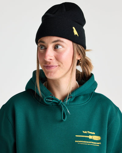 Bird Beanie - Yuki ThreadsW26BBBLK-Black