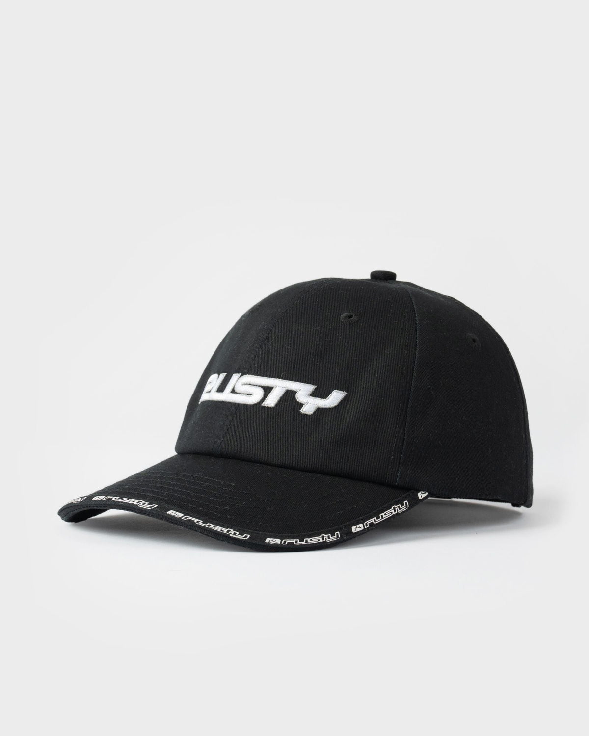 BLACK LIST DAD CAP -RustyHCM2042-BLACK-OSFM