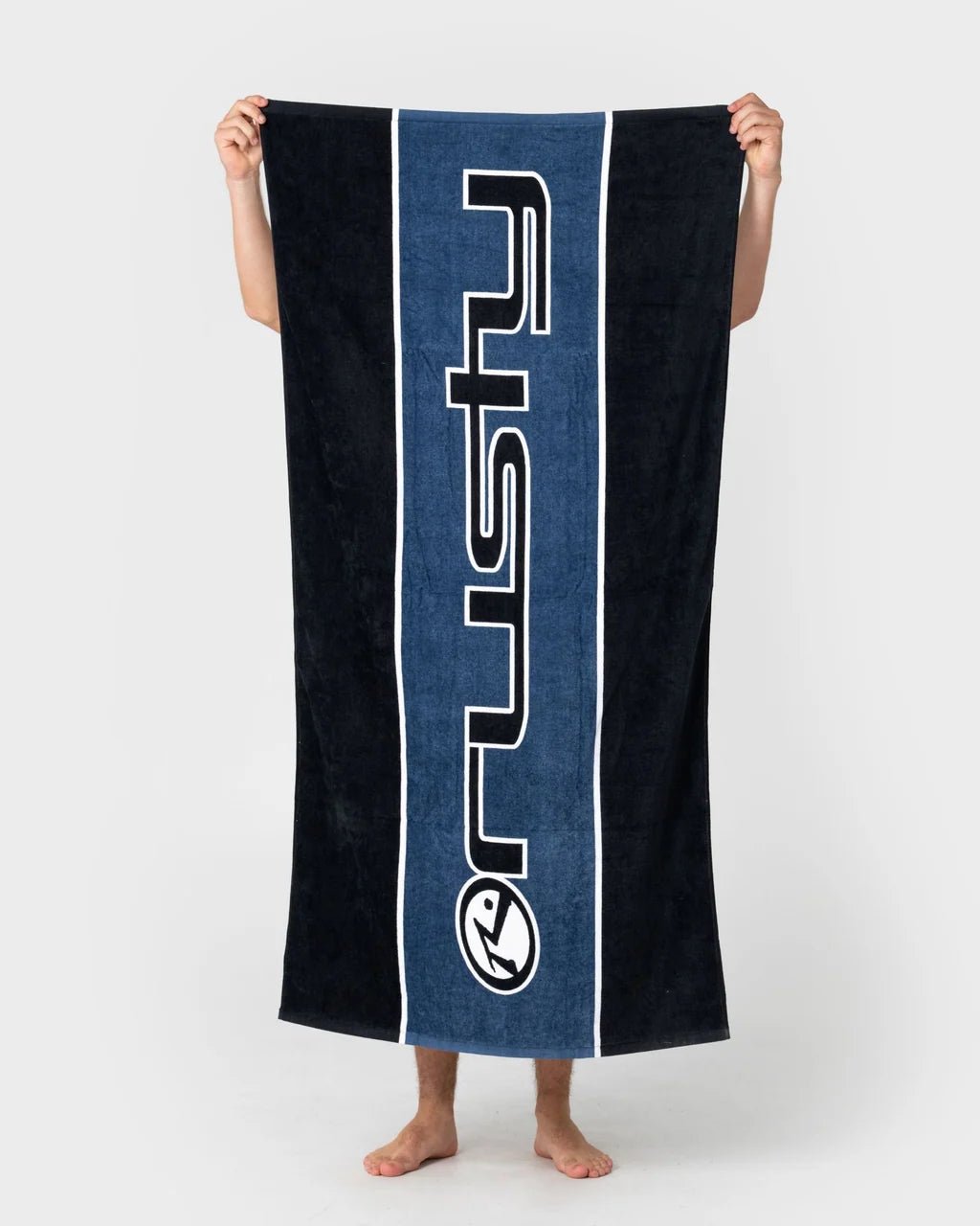 BLACK TIDE TOWEL -RustyTWM0180-BLACK-OSFM