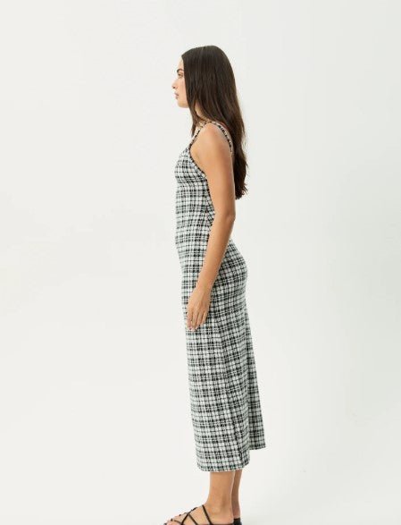 Blair Maxi Dress - AfendsW251808 - BWH - Black White Check - M