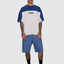 Blender Oversize Panel Tee - WorshipPR25-120E-Blue Depths-S