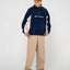 BLIZZARD QUARTER ZIP POLAR FLEECE - RustyFTM1191-NAVY BLUE-XS