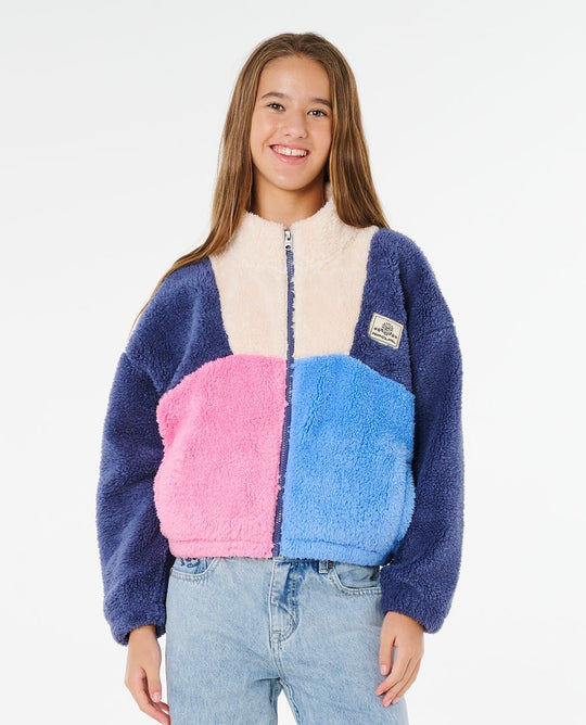 BLOCK PARTY FLEECE-GIRL