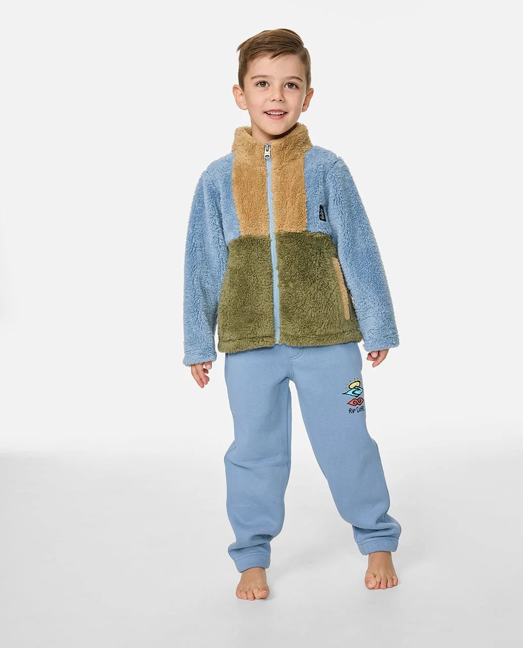 BLOCK PARTY POLAR - BOY - Rip Curl015TFL-FADED DENIM-1to2