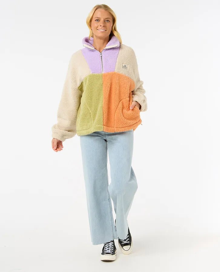 Block Party Polar Fleece - Rip Curl05MWFL - LILAC - L
