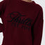 Bloodlines Knit Sweater -ThrillsWTA26-207H-New Maroon-6