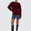 Bloodlines Knit Sweater -ThrillsWTA26-207H-New Maroon-6