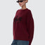 Bloodlines Knit Sweater -ThrillsWTA26-207H-New Maroon-6