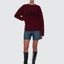 Bloodlines Knit Sweater -ThrillsWTA26-207H-New Maroon-6