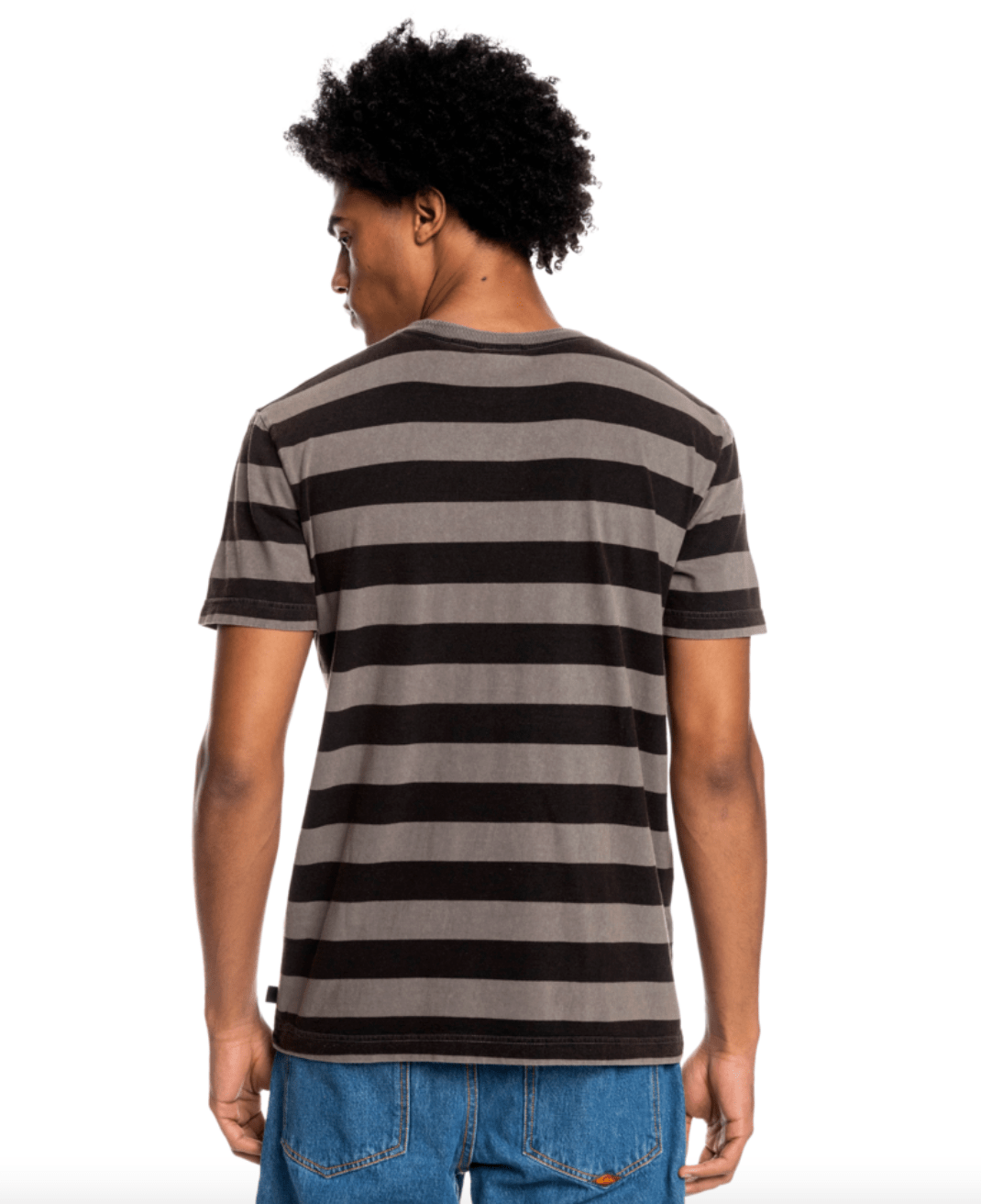 Blora SS Tee - QuiksilverEQYKT04229 - KVJ4 - Black Blora Stripe - 2XL