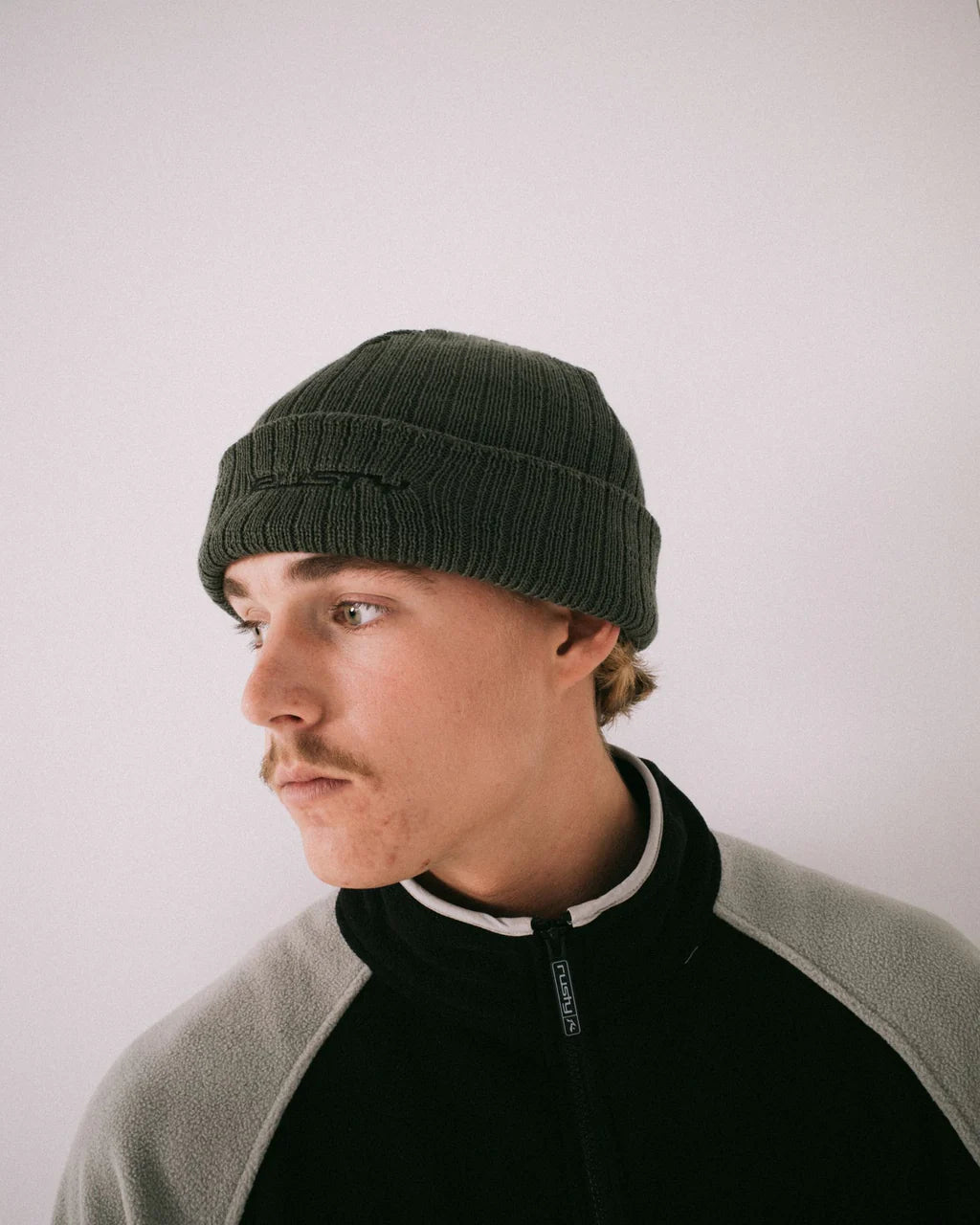 BONES REVERSIBLE BEANIE - RustyHBM0481-SHADOW ARMY-OSFM