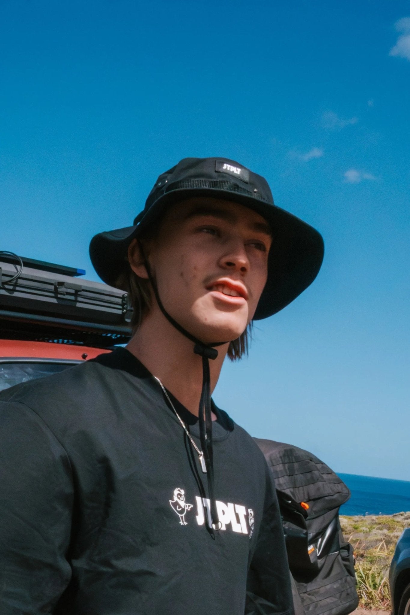 BOONIE TWILL SHORT BRIM - Jet PilotS25800 - Black - OSFM