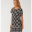 BOSSA NOVA SHIFT S/S DRESS -Rip Curl0AIWDR-BLACK-2XS