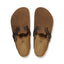 Boston Dark Tea Oiled/Suede Leather Regular