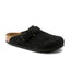 Boston SFB Black Suede Leather Narrow - Birkenstock660473 - Blk - Black Suede - 36