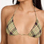 BOULEVARD PLAID HALTER TRI -RVCAUVJX300159-CHOCOLATE-XS/6