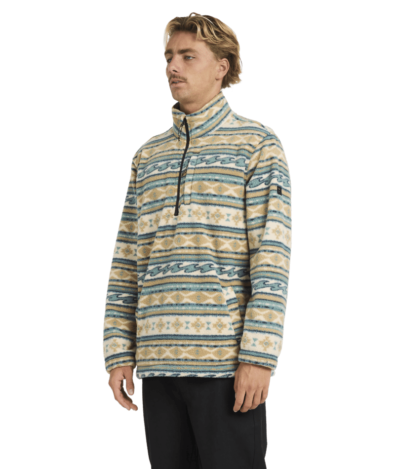 BOUNDARY MOCK NECK - Billabong24A411607-DESERT-S