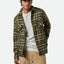 BOWERY L/S FLANNEL - Brixton1213 - IVY GREEN/OLIVE SURPLUS/BLACK - XL