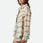 Bowery W Classic Flannel - Brixton01424 - OWSWC - off white/semolina/washed copper - L