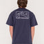 BOXED OUT SHORT SLEEVE TEE - RustyTTM2571 - CHINA BLUE - S