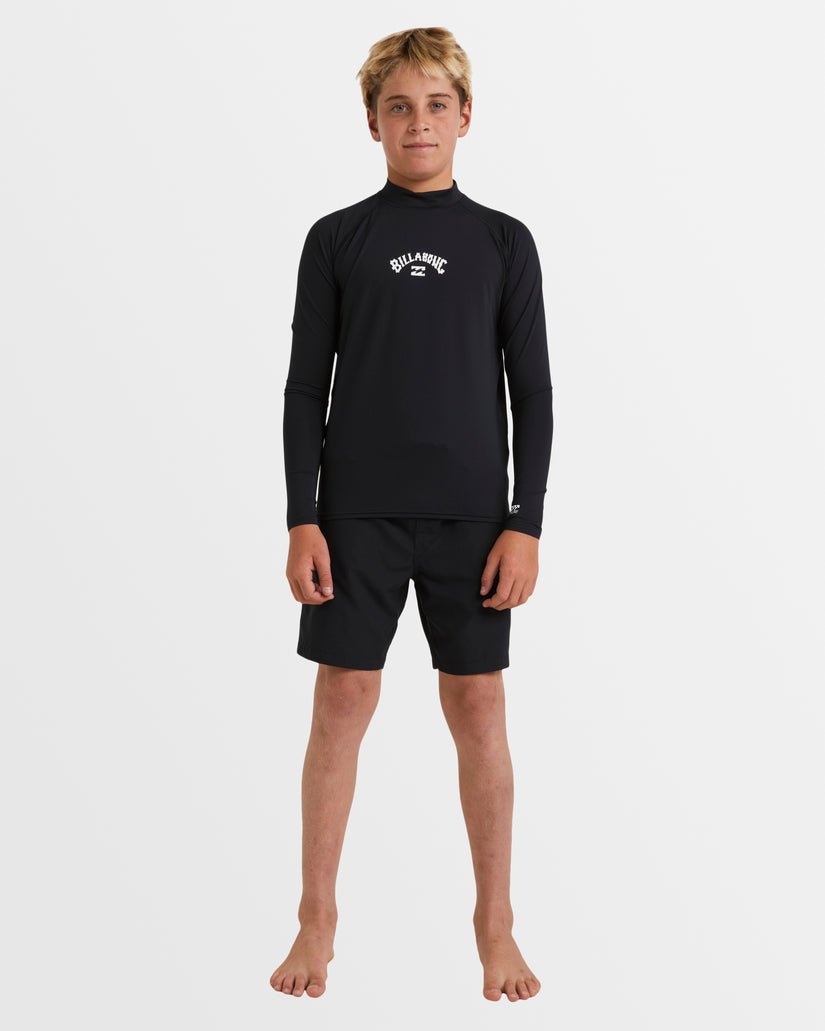 BOYS ALL DAY ARCH RF LS - BillabongUBBWR03026 - BLACK - XS/8