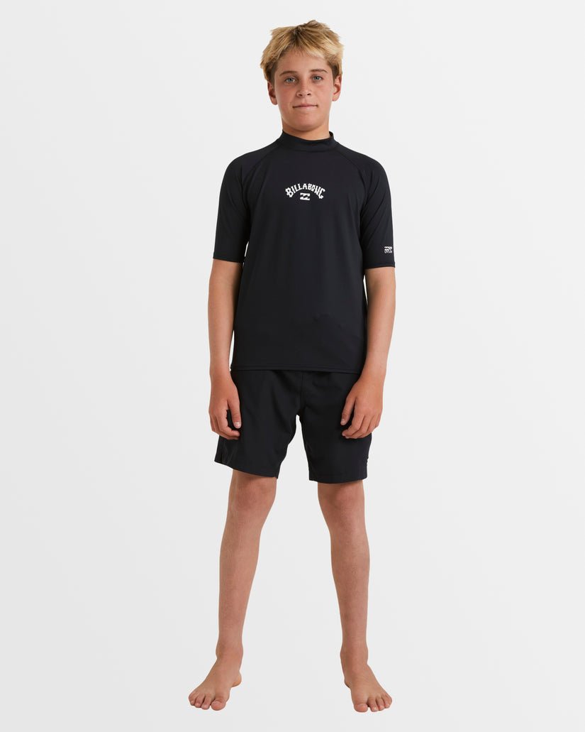 BOYS ALL DAY ARCH RF SS - BillabongUBBWR03028 - Black - L/14