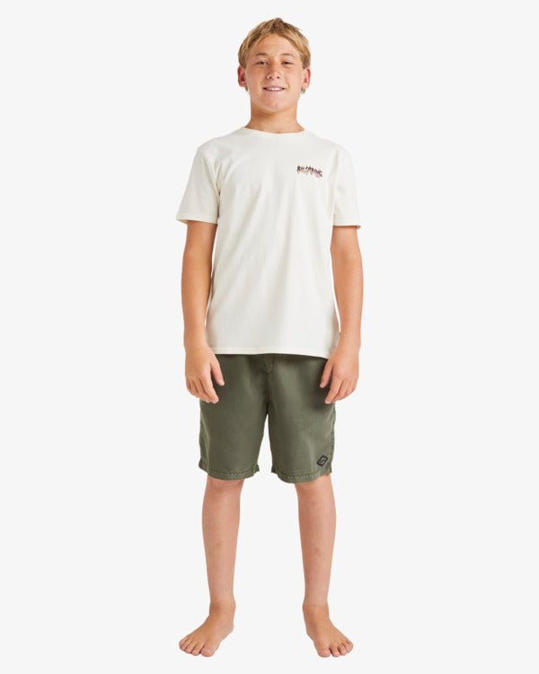 Boys All Day Overdye Layback - BillabongUBBBS00109 - Dark Military - S/10