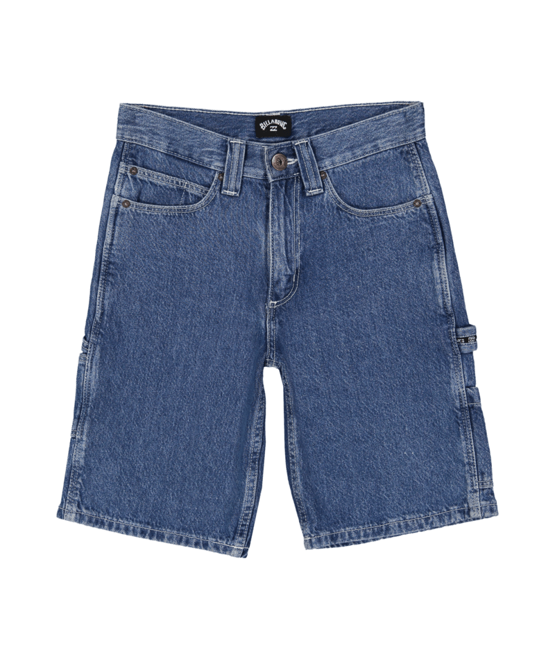 BOYS BAD DOG DENIM SHORT - Billabong24C20450 - OCEAN WASH - L/14