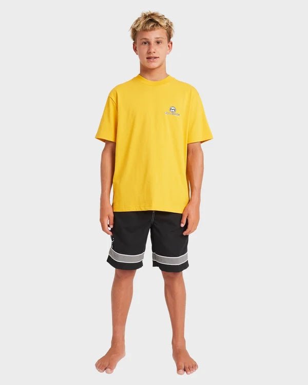 BOYS BIO WAVE SS OG -Billabong24C35459-YELLOW-S/10