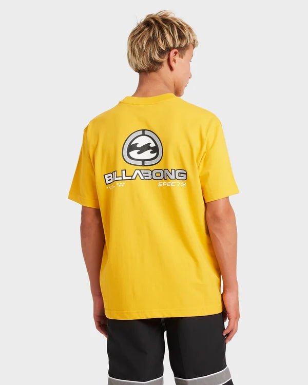 BOYS BIO WAVE SS OG -Billabong24C35459-YELLOW-S/10