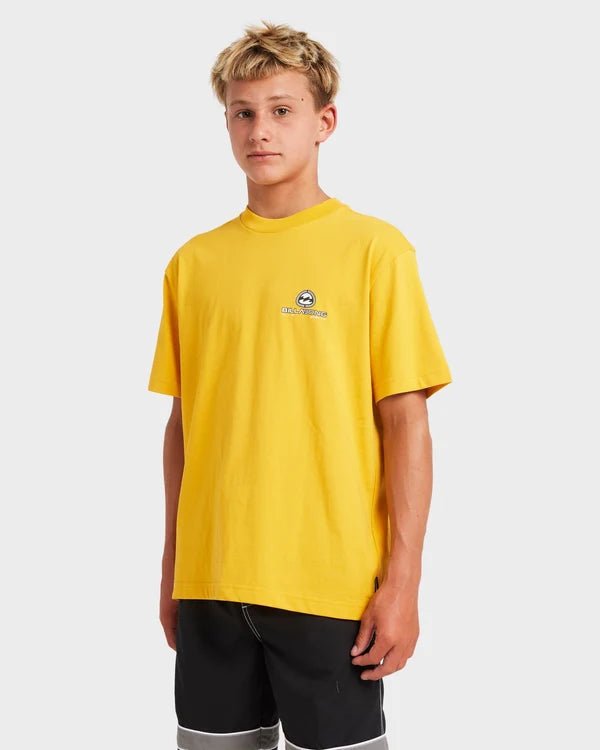 BOYS BIO WAVE SS OG -Billabong24C35459-YELLOW-S/10