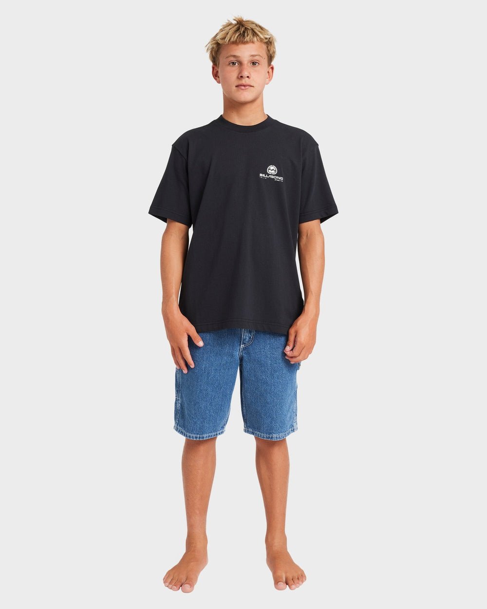 BOYS BIO WAVE SS OG - Billabong24C35459-BLACK-XS/8