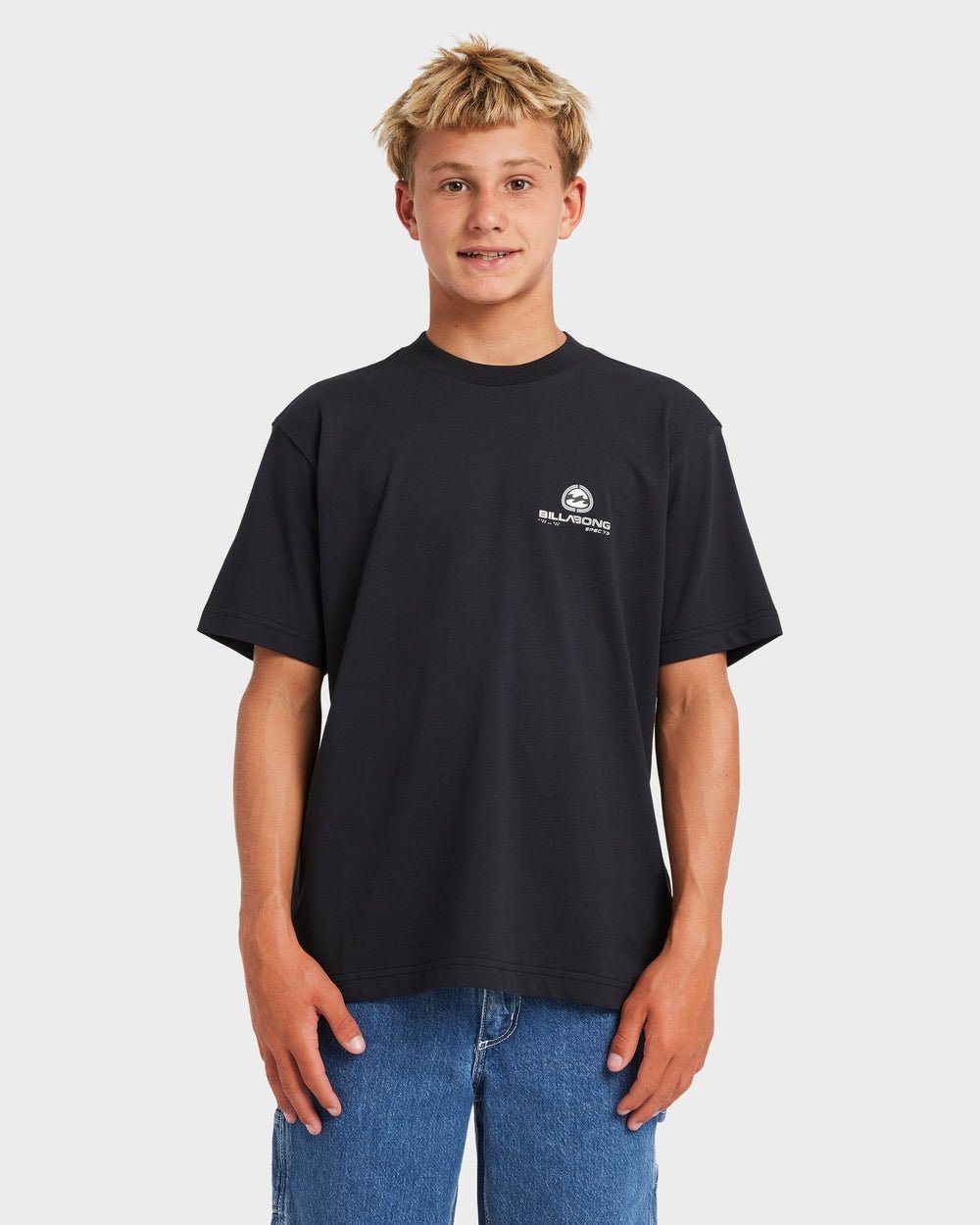 BOYS BIO WAVE SS OG - Billabong24C35459-BLACK-XS/8