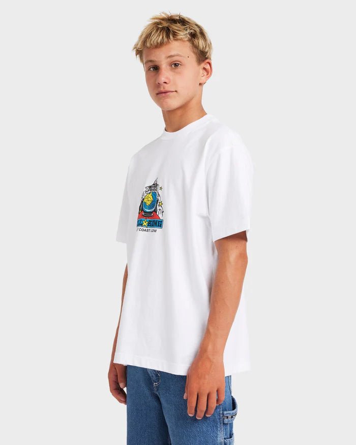 BOYS EAST COAST LOW OG SS - Billabong24C35451-WHITE-XS/8
