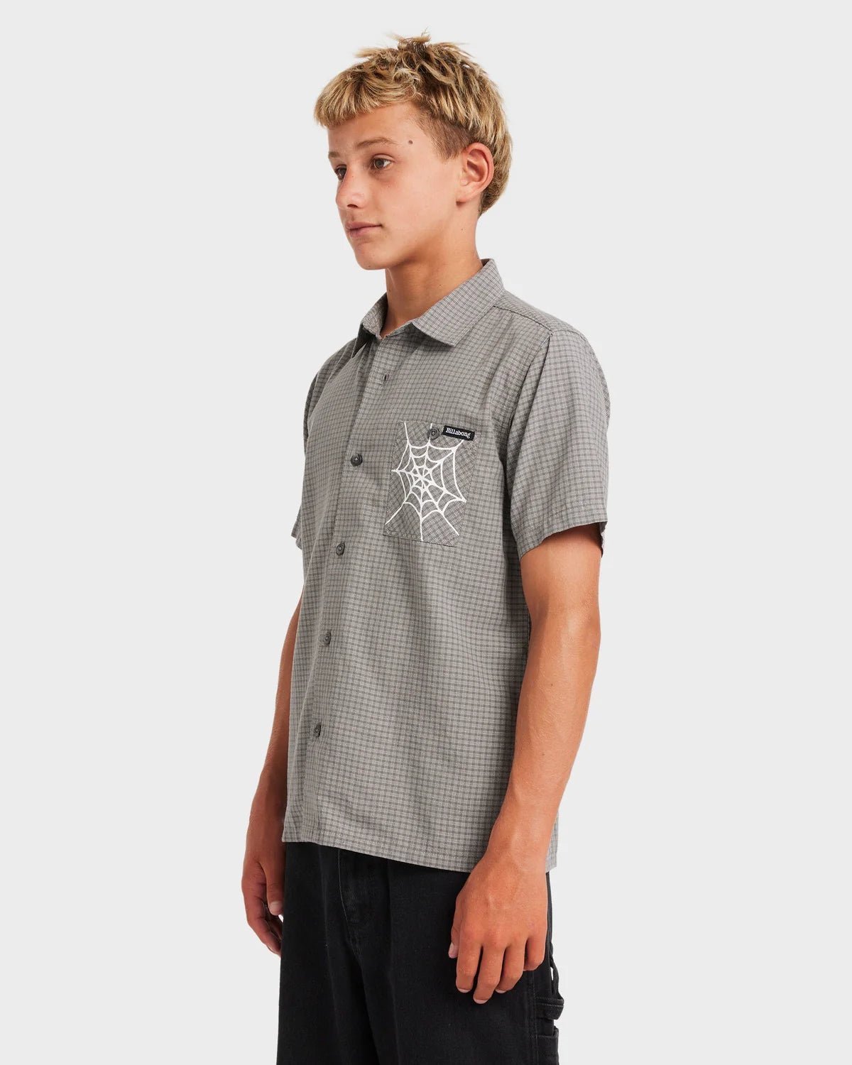 BOYS MOGUL SS - Billabong24C04450-RAVEN-XS/8