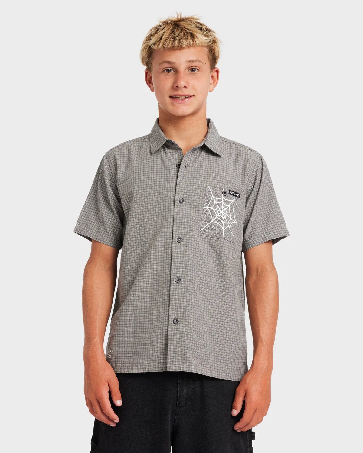 BOYS MOGUL SS - Billabong24C04450-RAVEN-XS/8