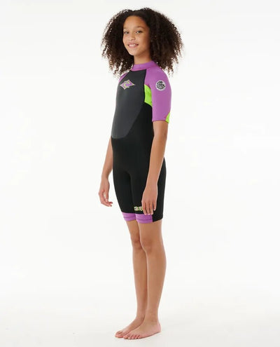 Boys Omega BZ Spring Suit Black/Purple 16 - Rip Curl210000170543