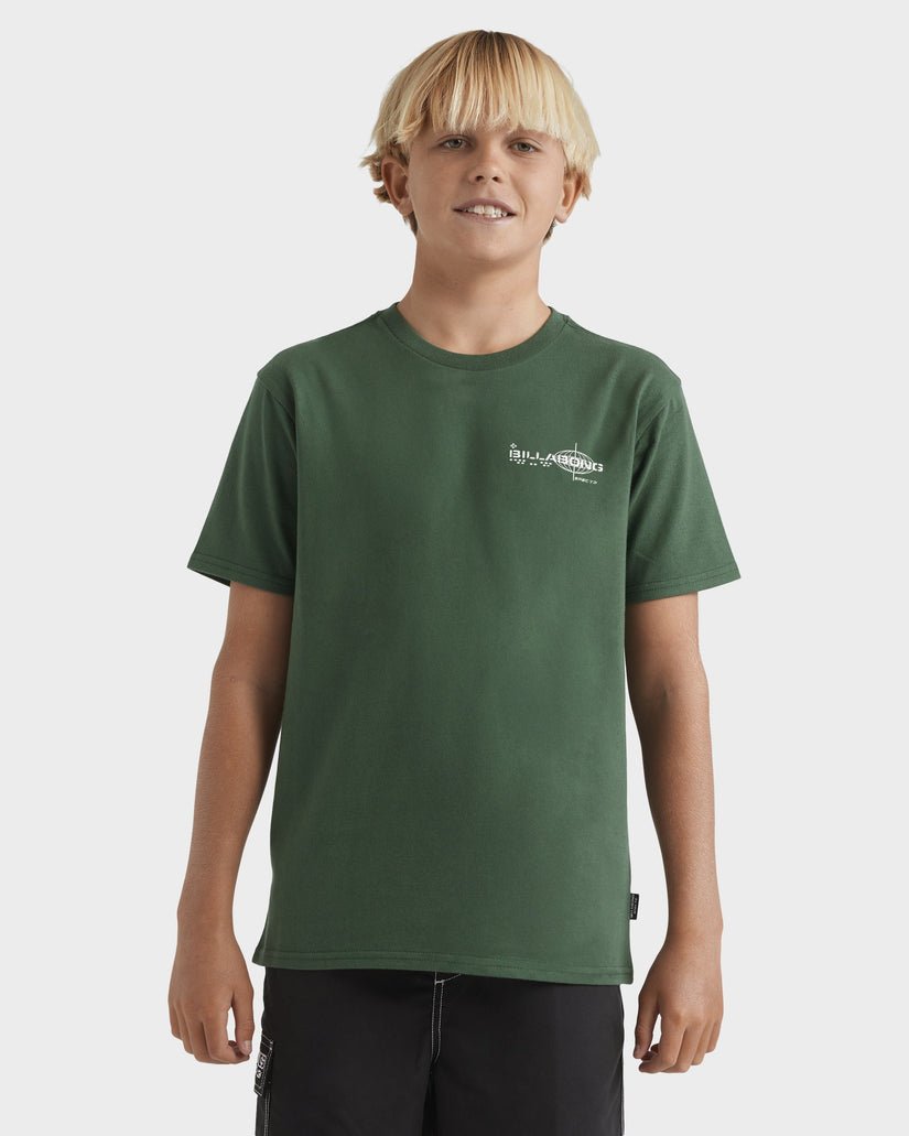 BOYS SPEC 73 SS - BillabongUBBZT00312 - Dark Forest - L/14