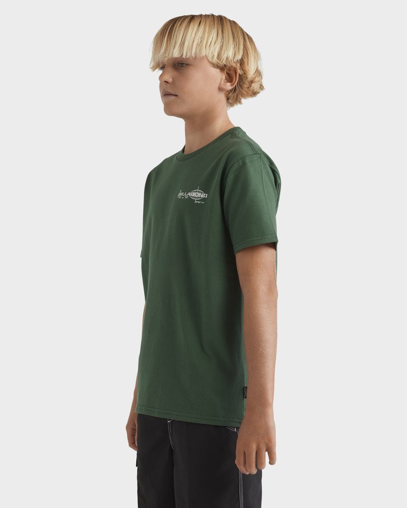 BOYS SPEC 73 SS - BillabongUBBZT00312 - Dark Forest - L/14