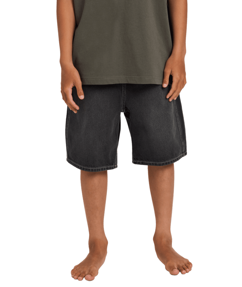 BOYS SPEC DENIM SHORT -BillabongUBBWS00111-BLACK-22