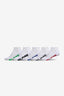 Boys Stealth Ankle Sock 5 Pack - GlobeGB40929005-WHITE-Single